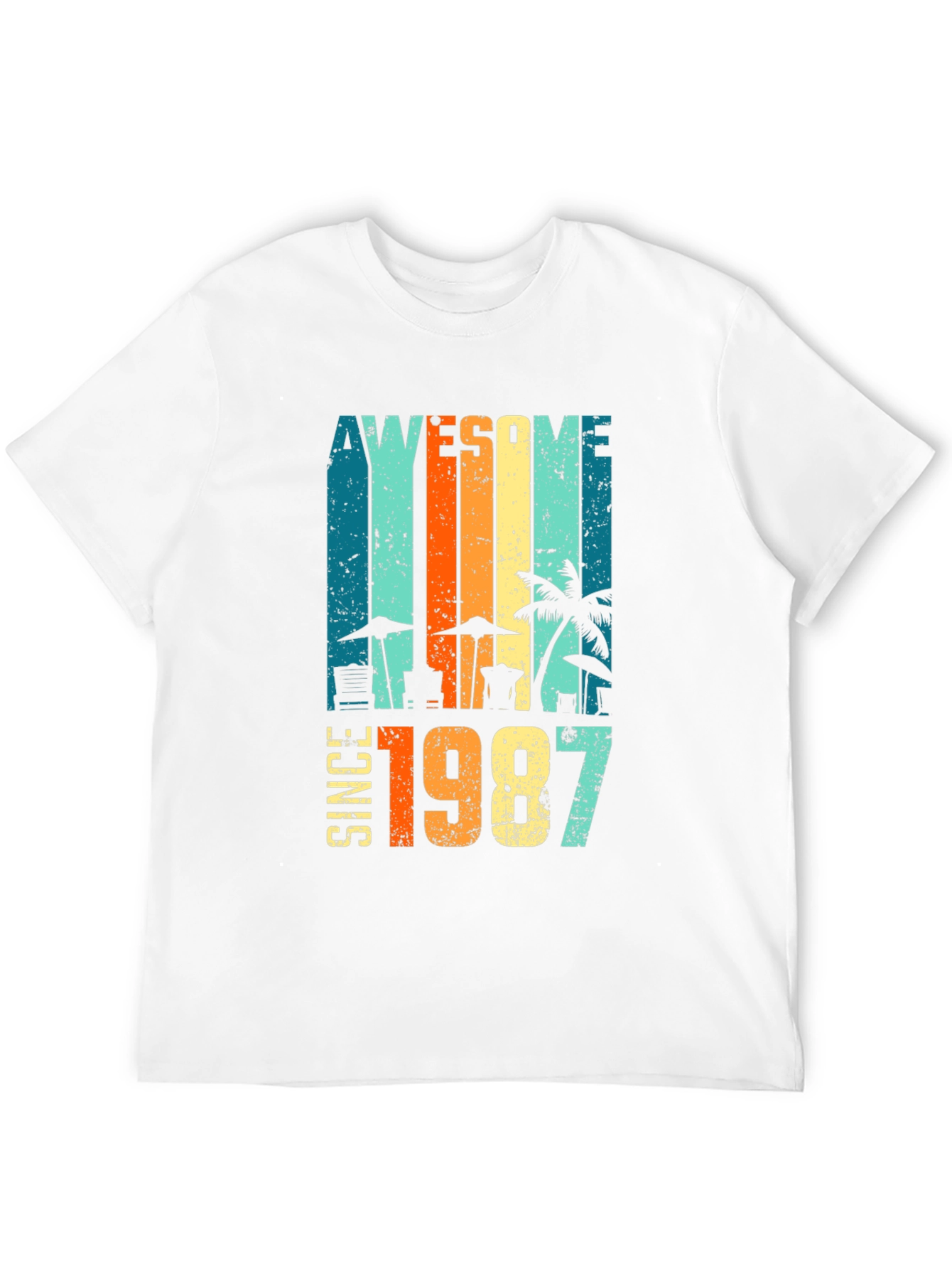 Awesome Since 1987 Retro Graphic Tee