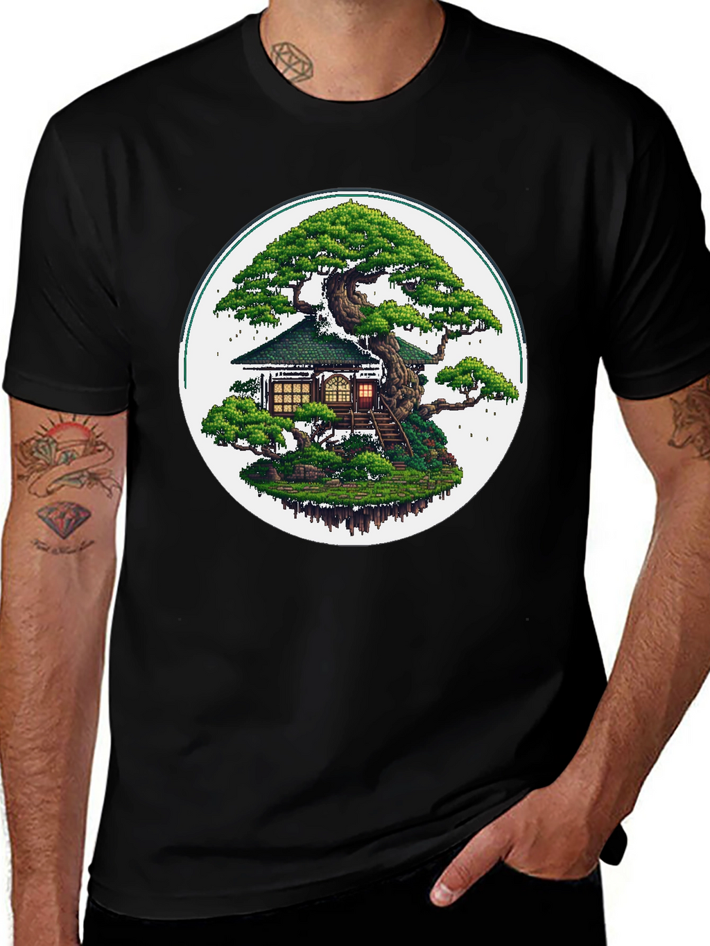Bonsai Tree House T-Shirt