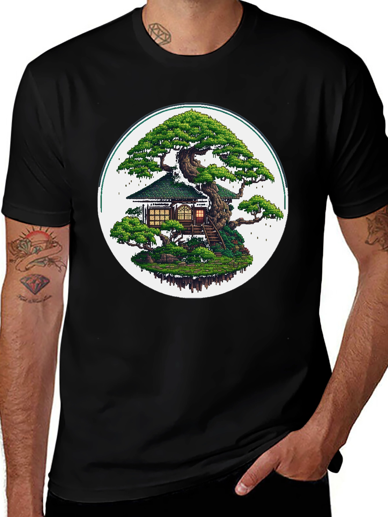 Bonsai Tree House T-Shirt