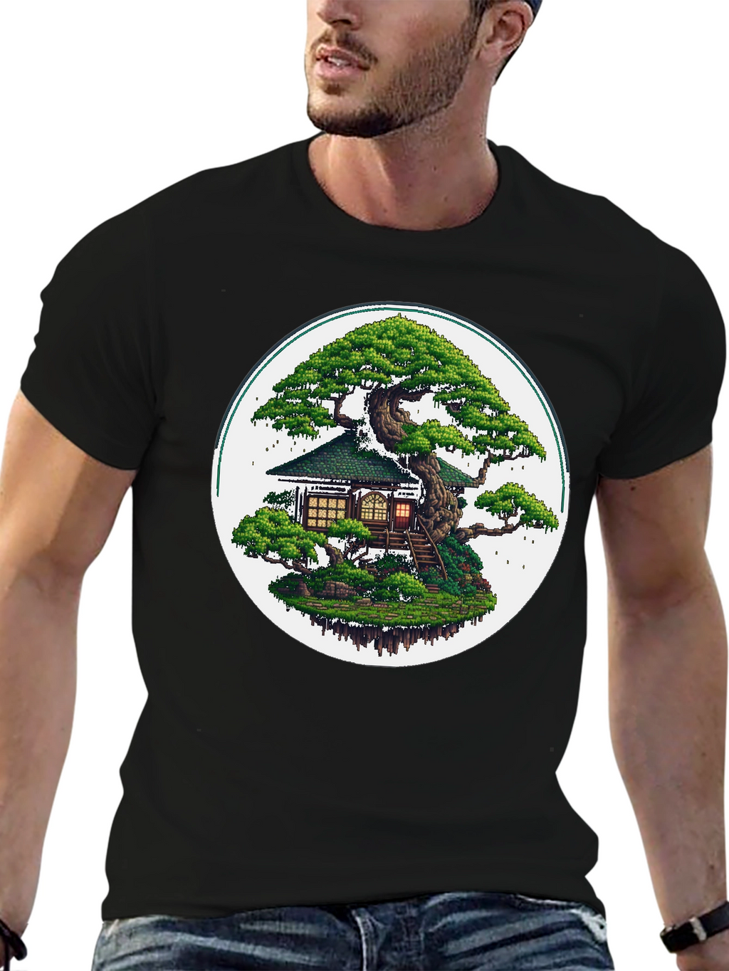 Bonsai Tree House T-Shirt
