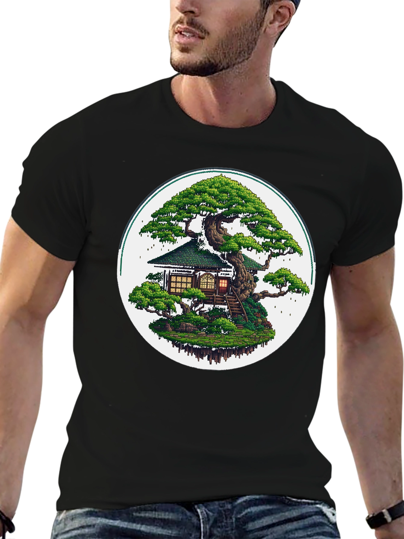 Bonsai Tree House T-Shirt