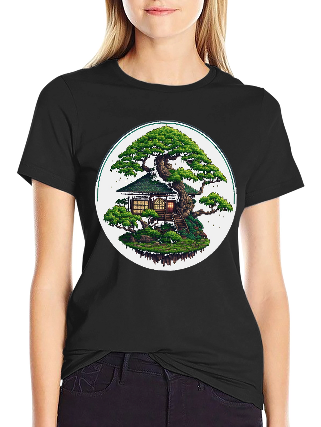 Bonsai Tree House T-Shirt