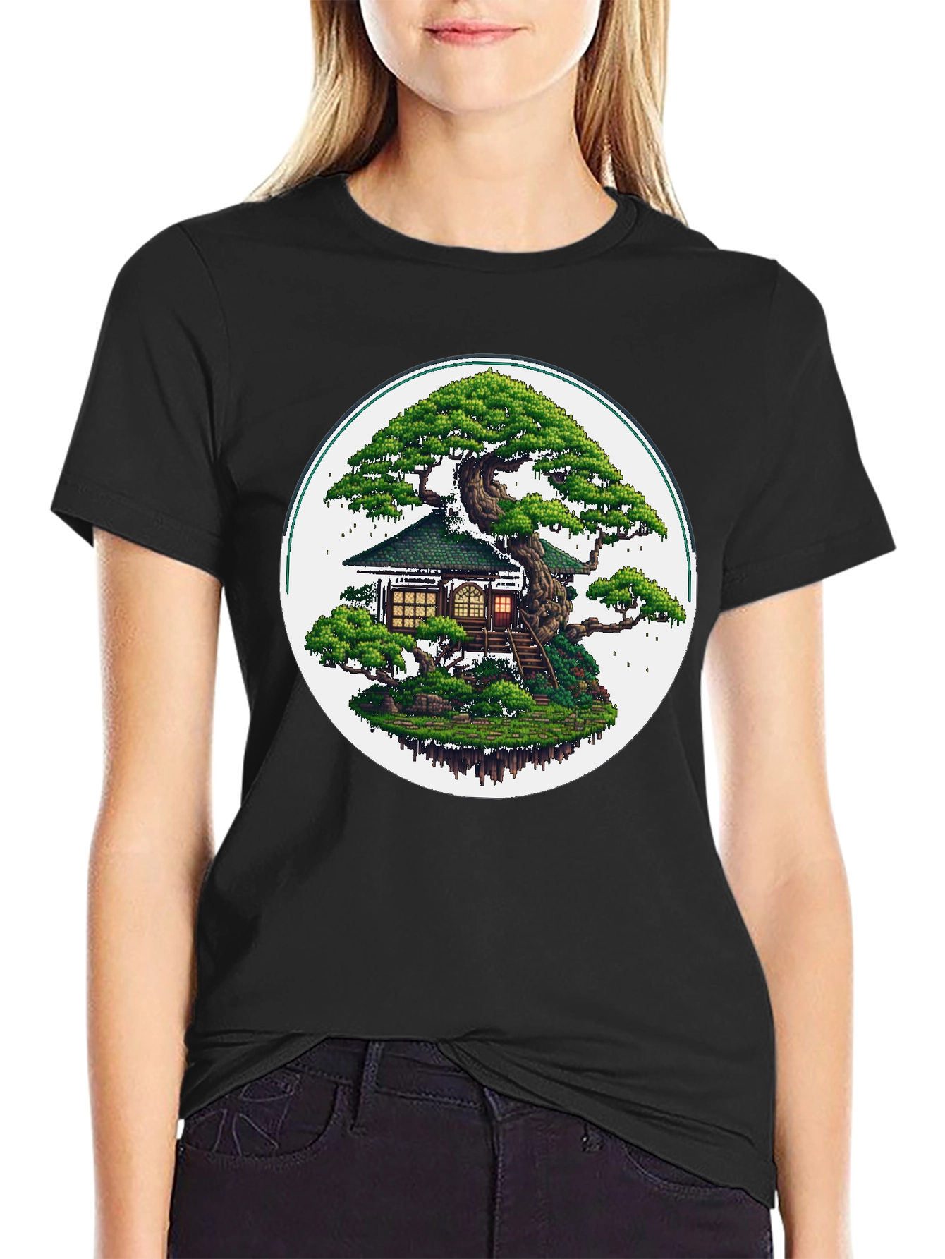 Bonsai Tree House T-Shirt