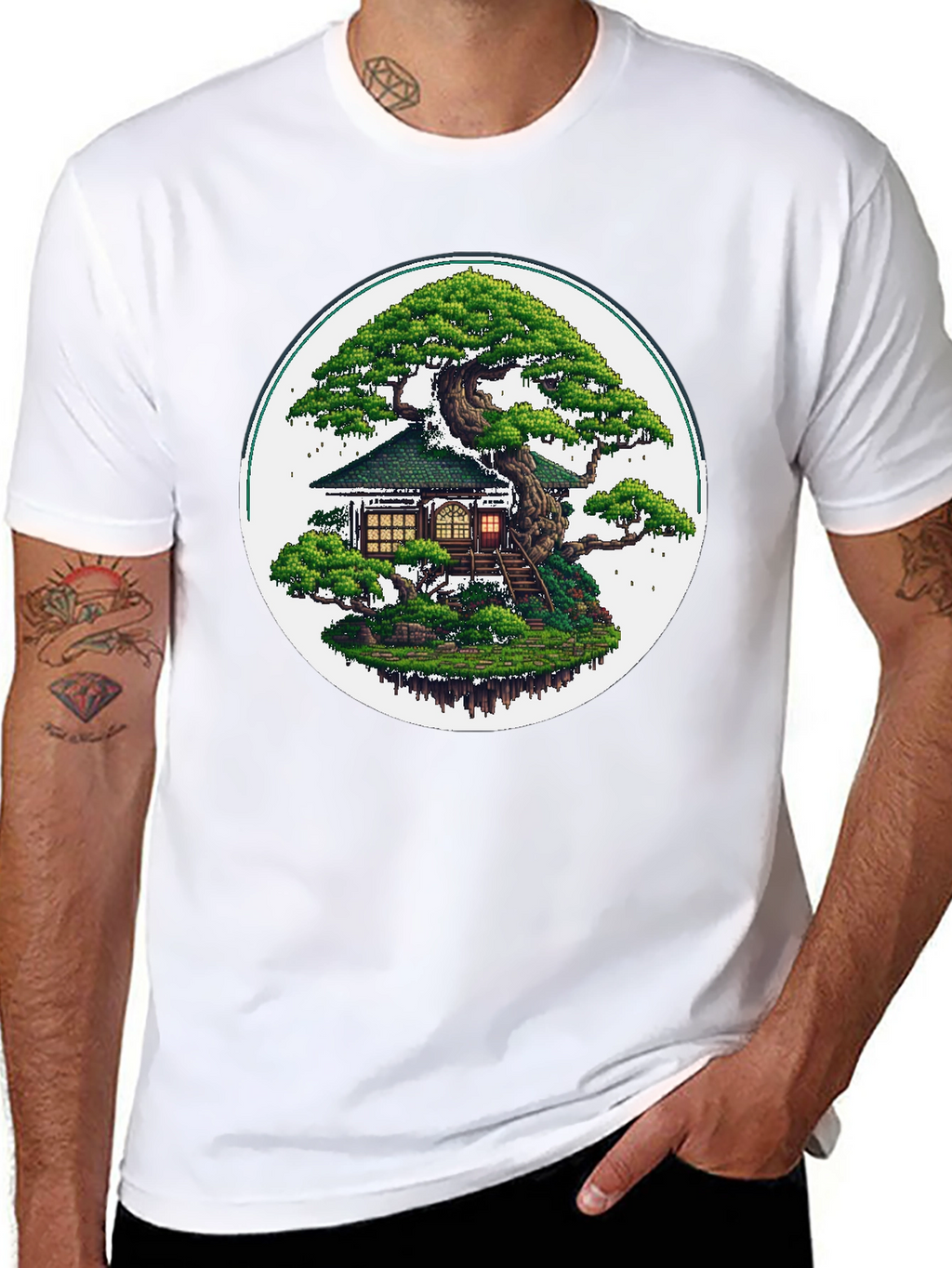 Bonsai Tree House T-Shirt