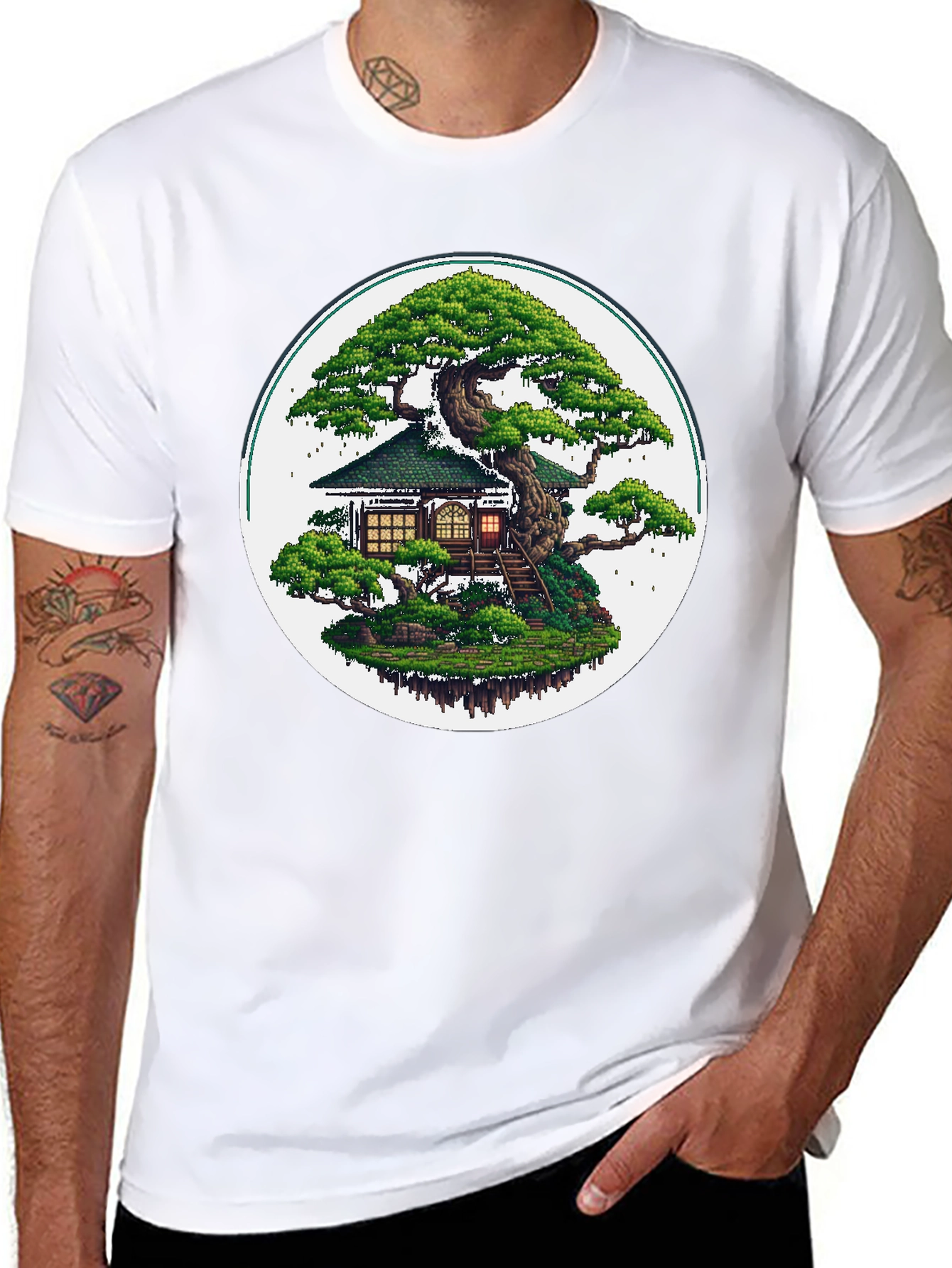 Bonsai Tree House T-Shirt