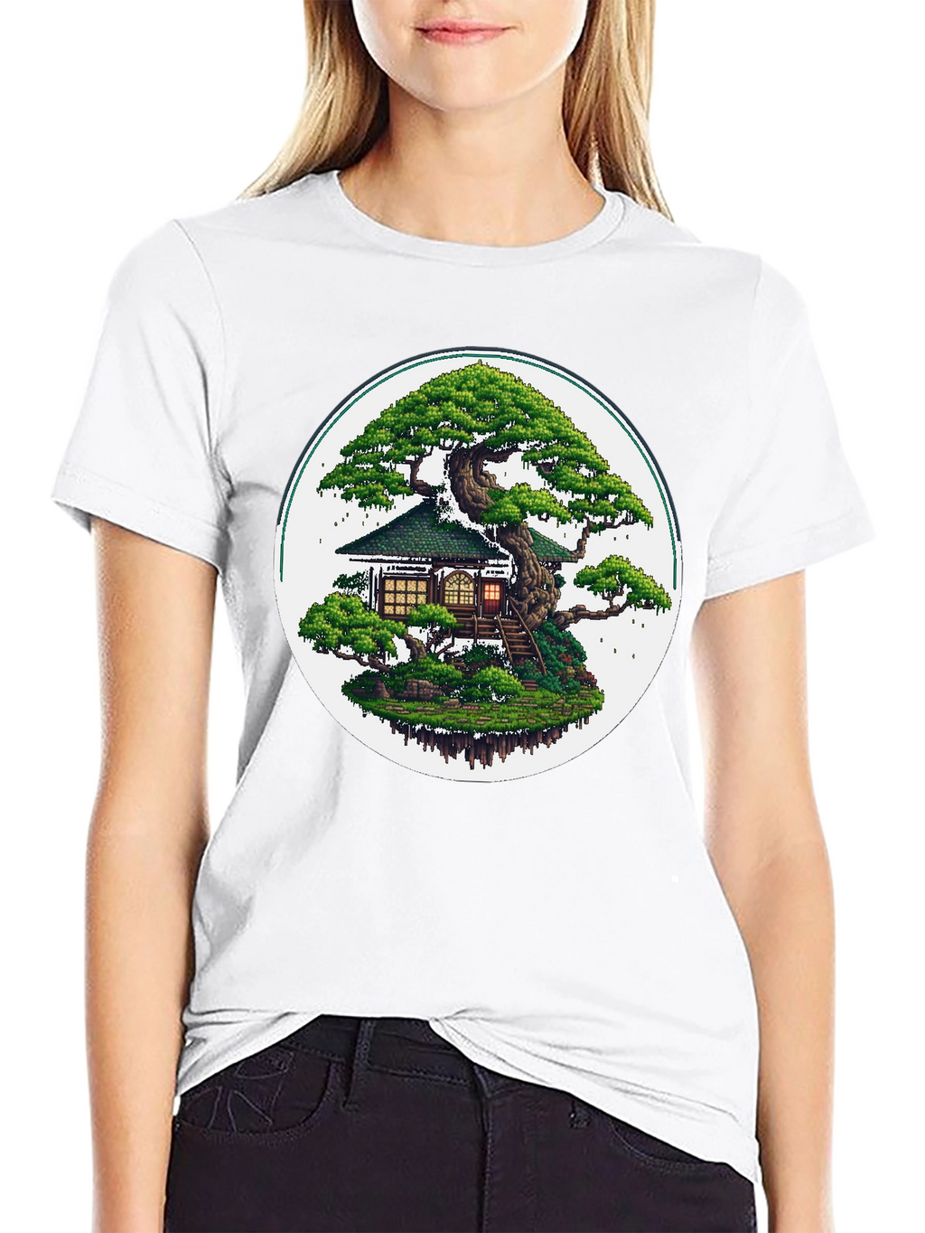 Bonsai Tree House T-Shirt
