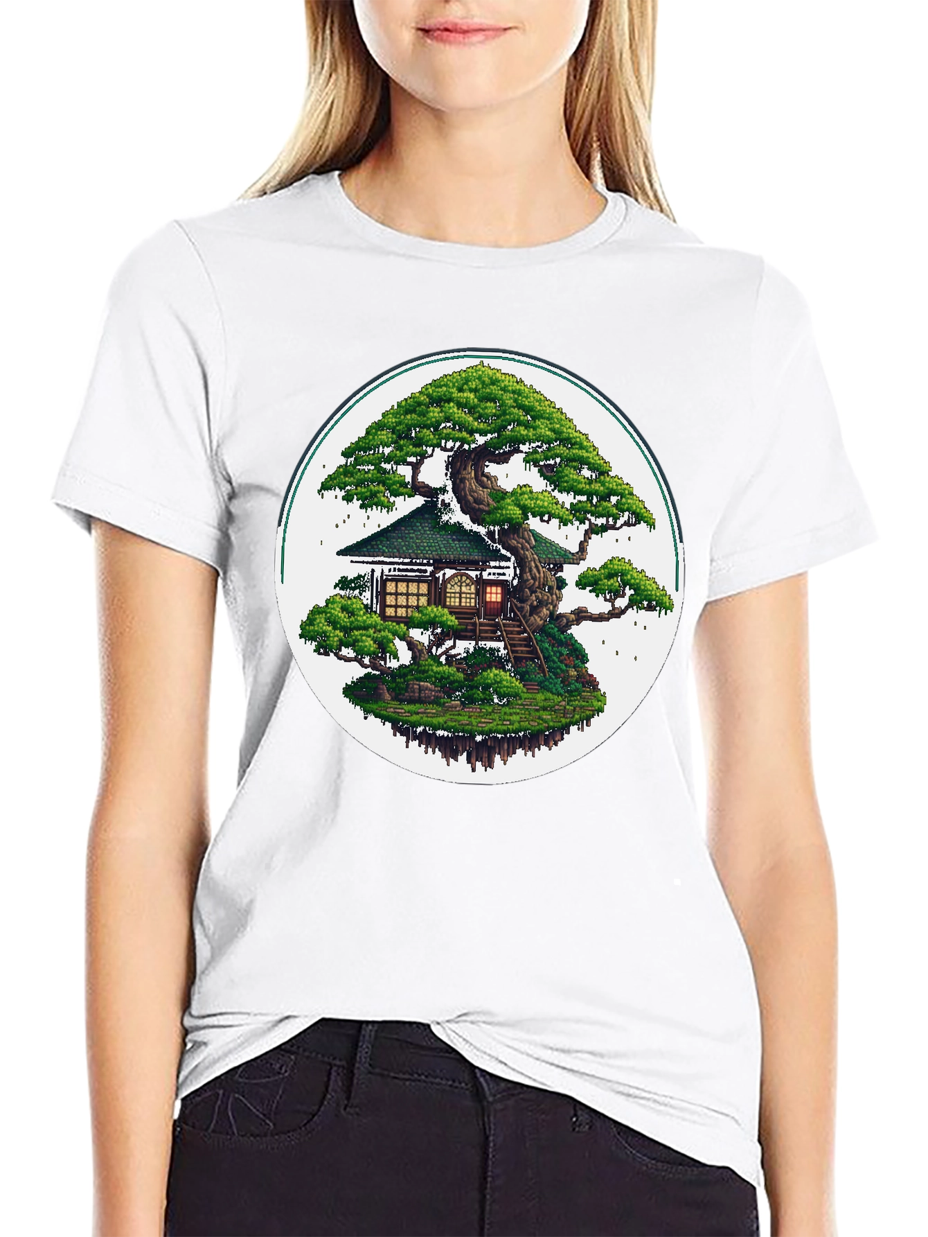 Bonsai Tree House T-Shirt