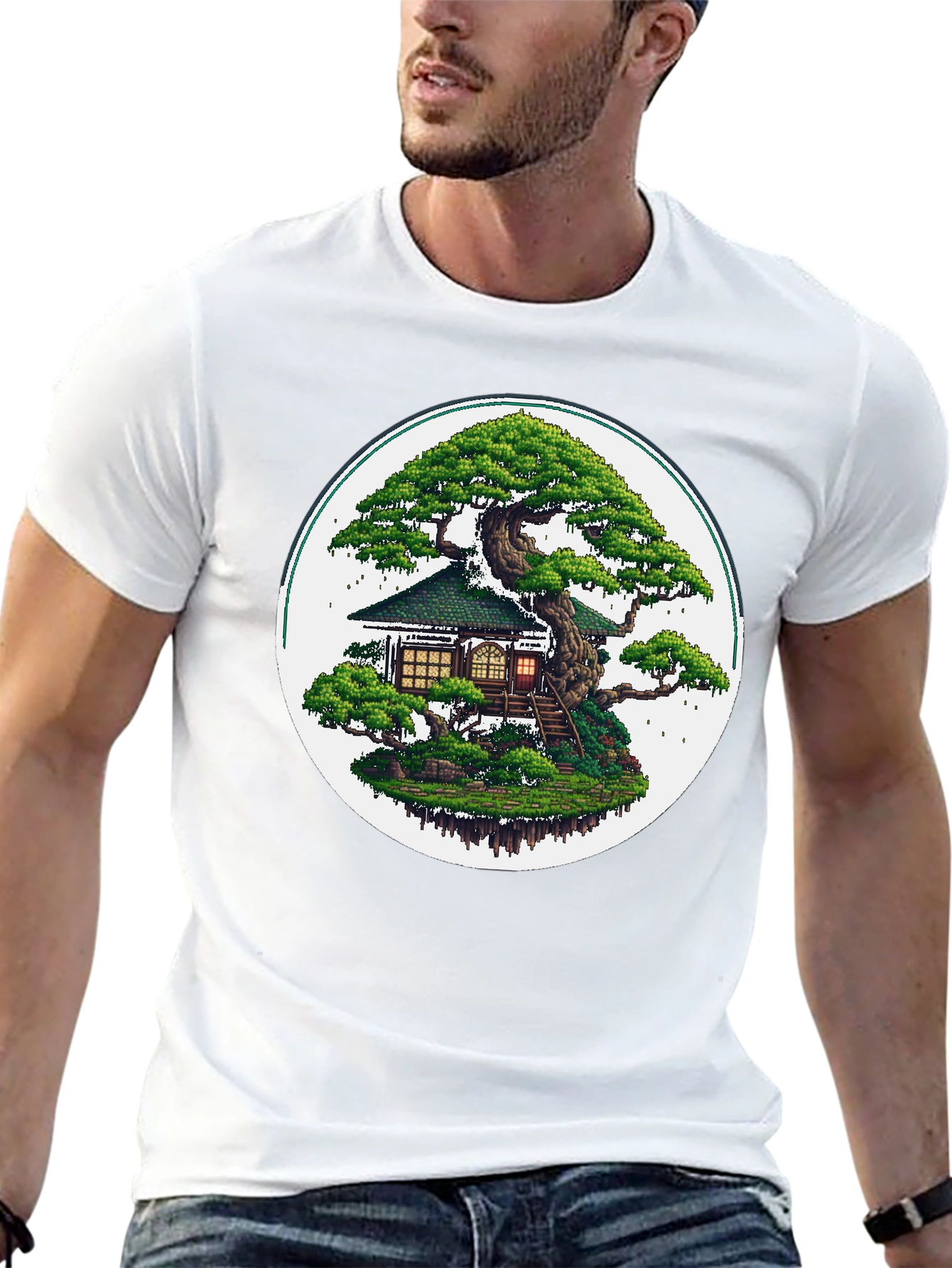 Bonsai Tree House T-Shirt