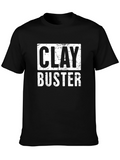 Clay Buster T-Shirt - Black Graphic Tee