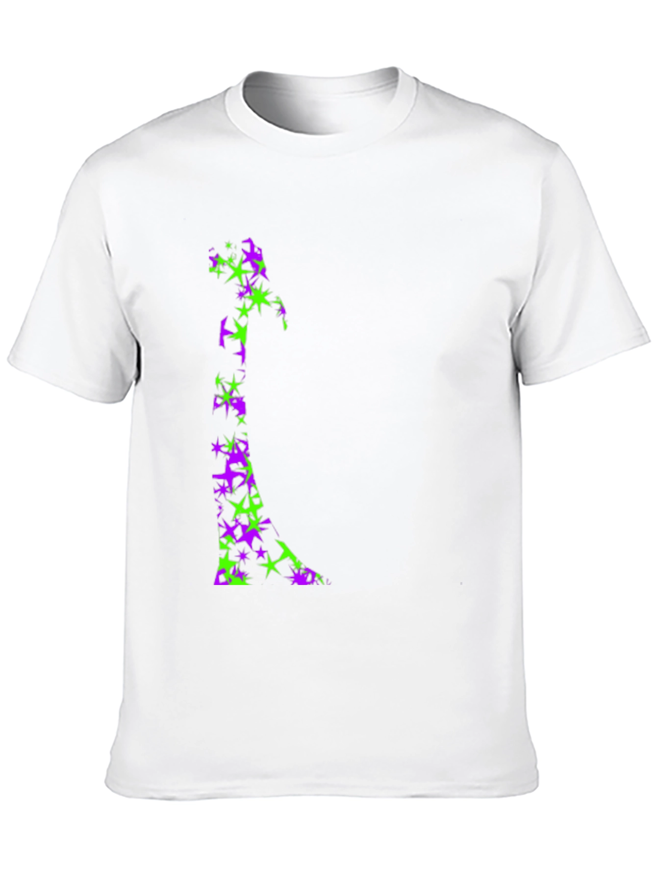 Starry Witch Graphic Tee - Black Cotton Comfort