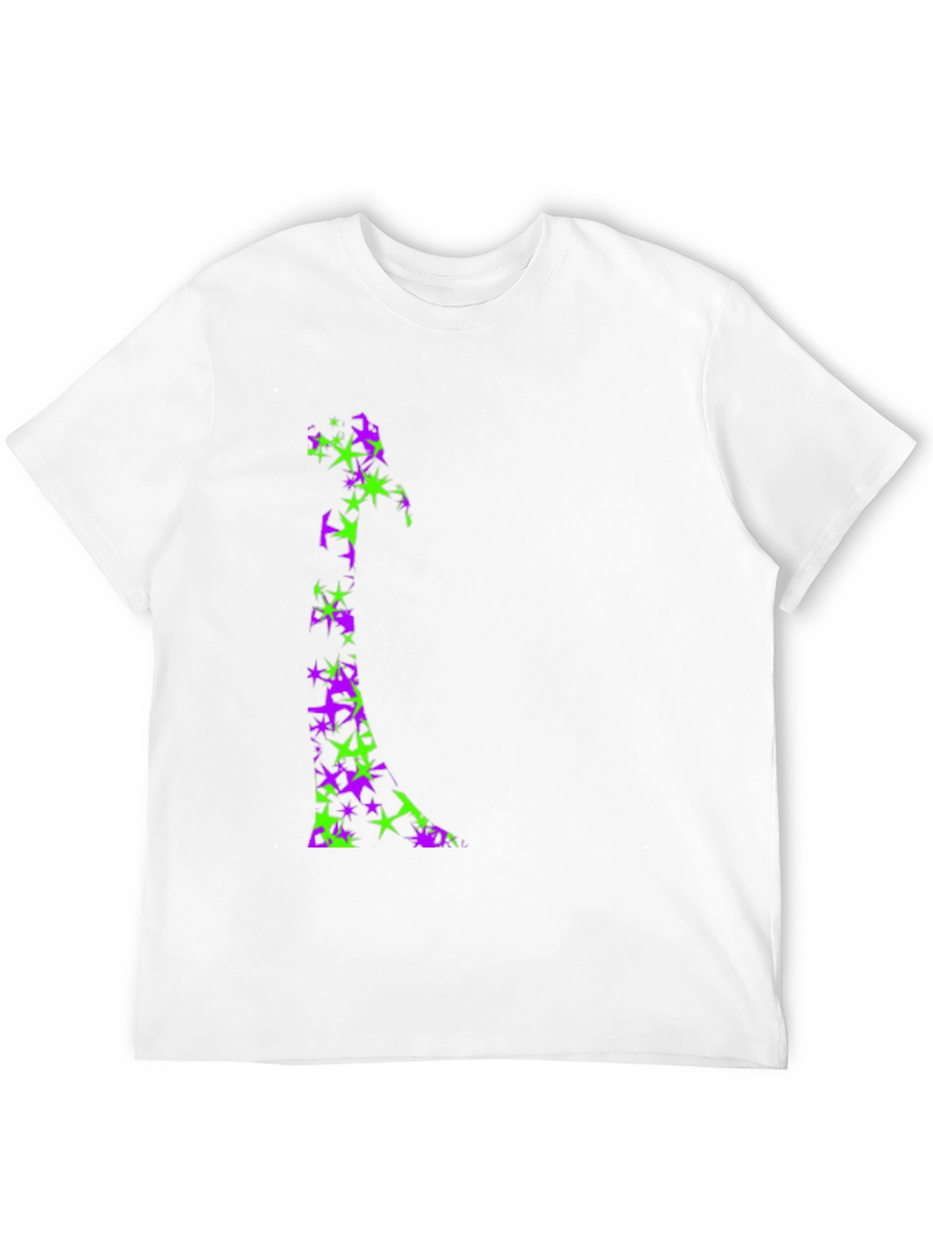 Starry Witch Graphic Tee - Black Cotton Comfort
