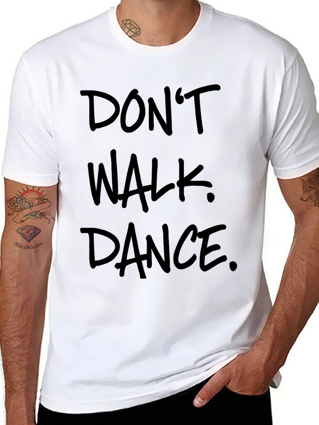 Dont Walk Dance Graphic Tee