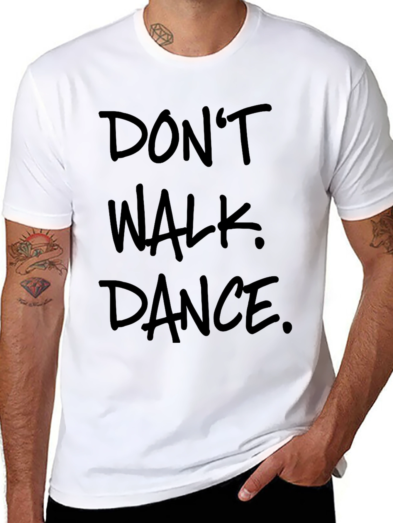 Dont Walk Dance Graphic Tee