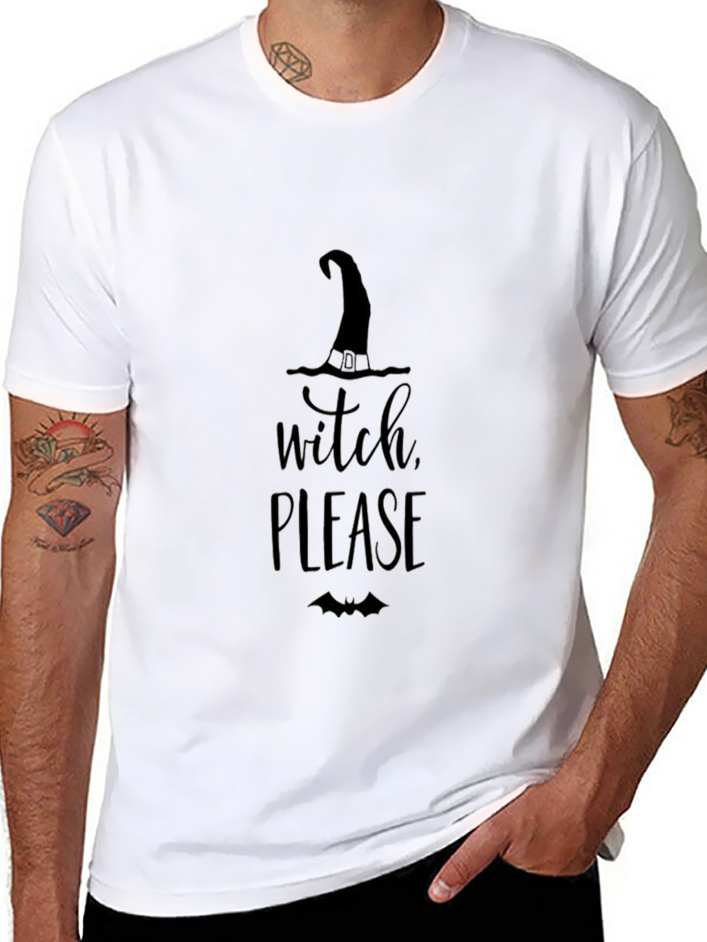 Witch Please Graphic Tee - Halloween T-Shirt