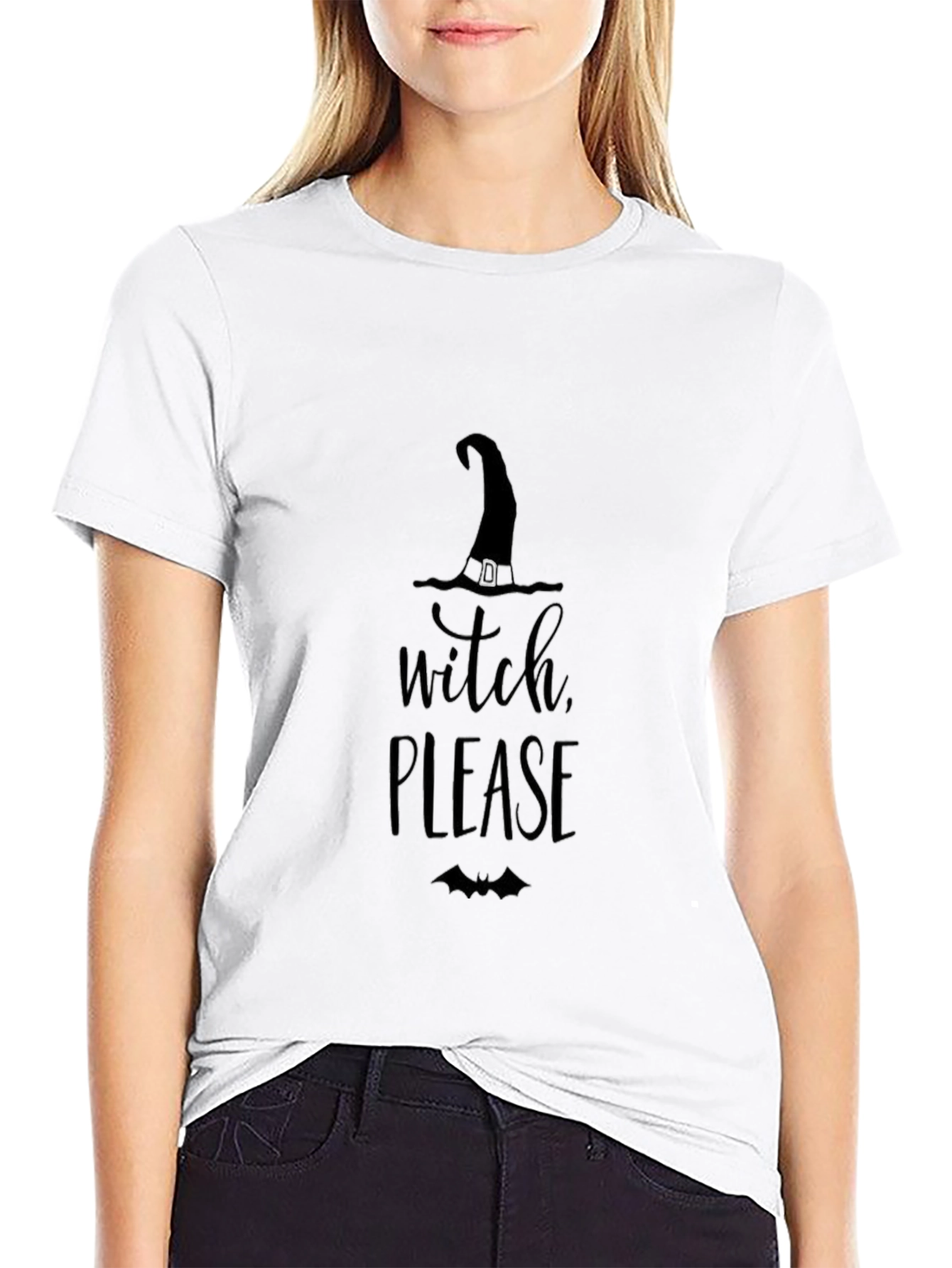 Witch Please Graphic Tee - Halloween T-Shirt