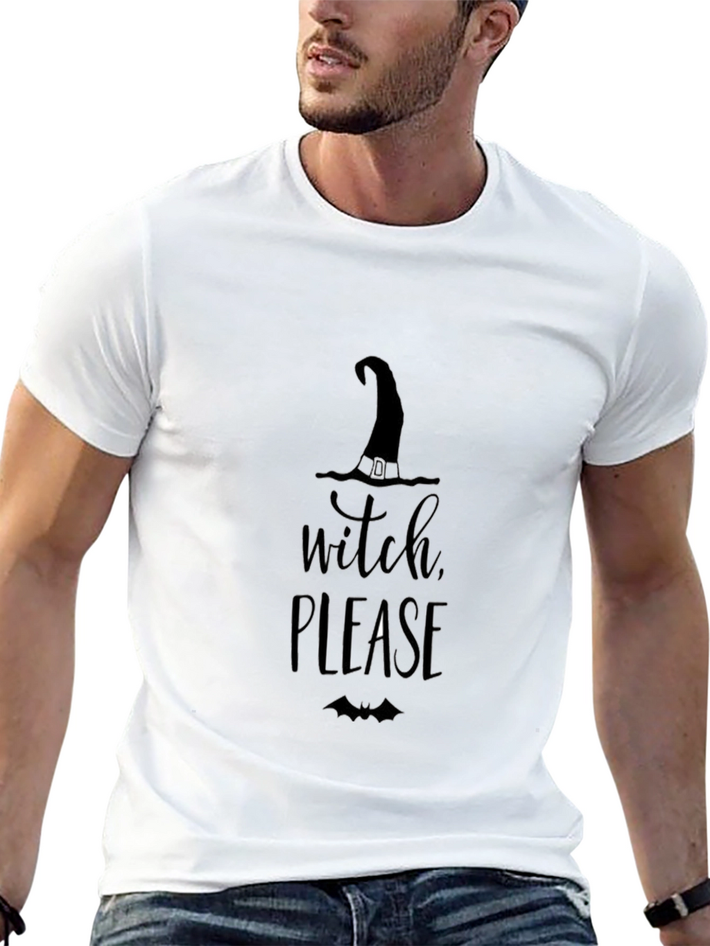 Witch Please Graphic Tee - Halloween T-Shirt