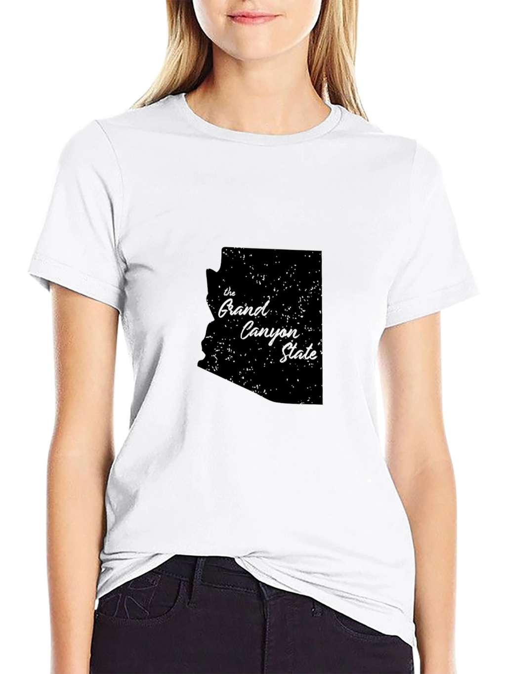 Arizona Grand Canyon State T-Shirt - Black