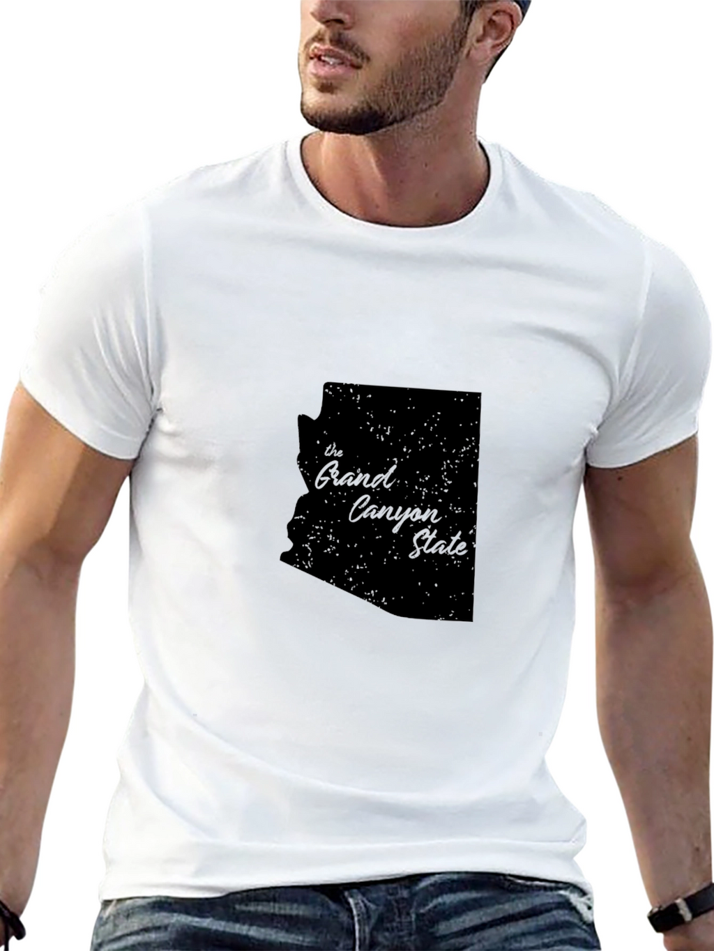 Arizona Grand Canyon State T-Shirt - Black