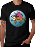 Sloth & Koala Nap Buddies Graphic T-Shirt