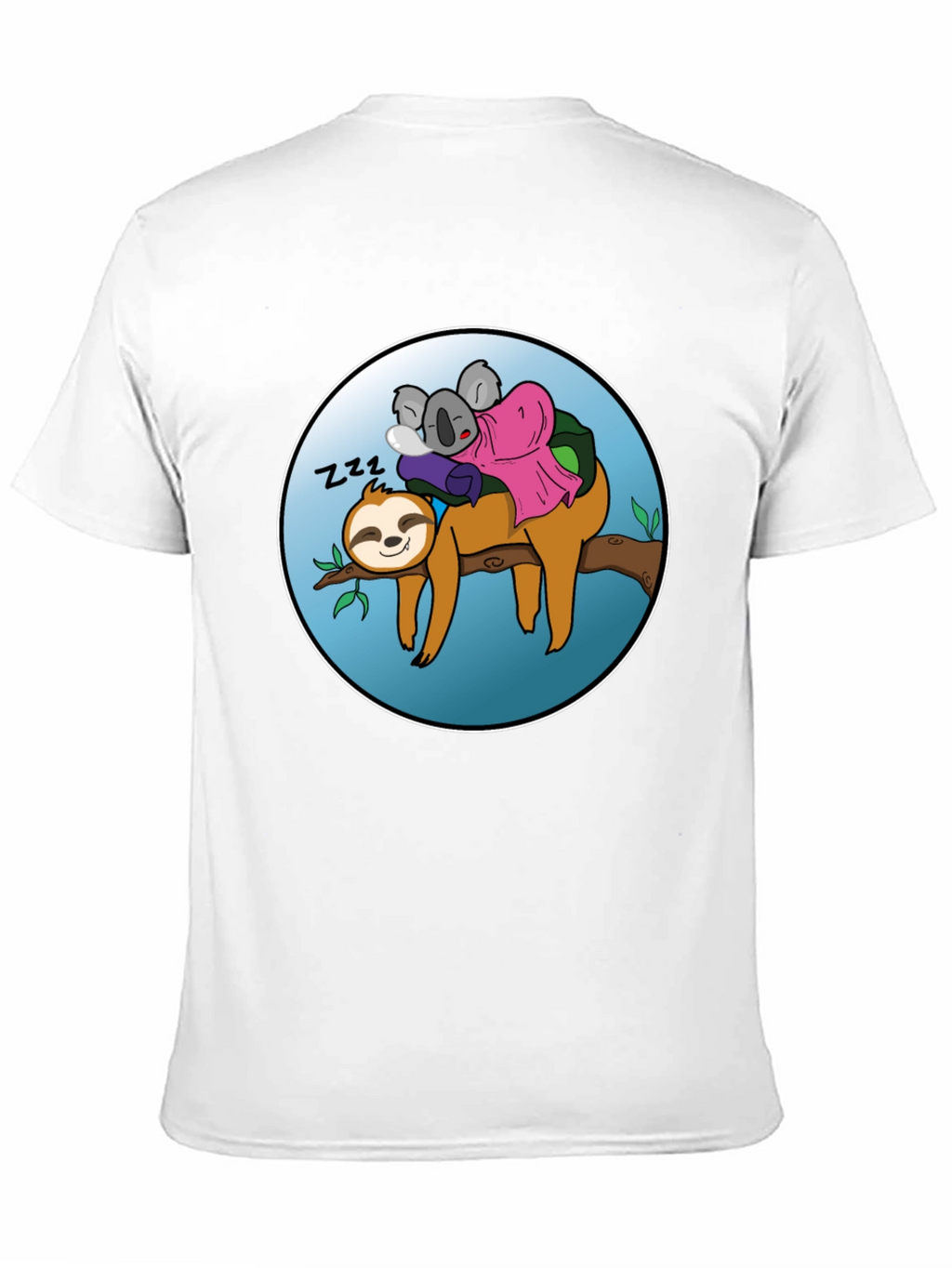 Sloth & Koala Nap Buddies Graphic T-Shirt