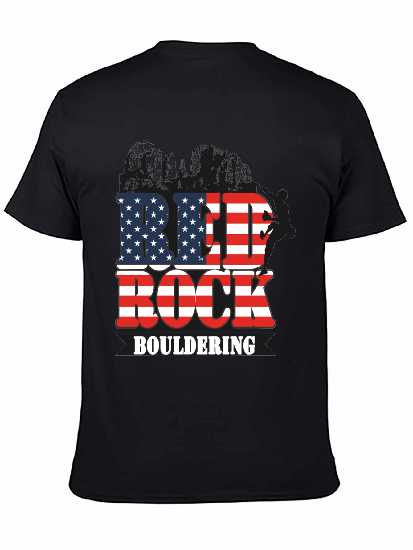 Red Rock Bouldering Patriotic T-Shirt