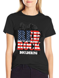 Red Rock Bouldering Patriotic T-Shirt
