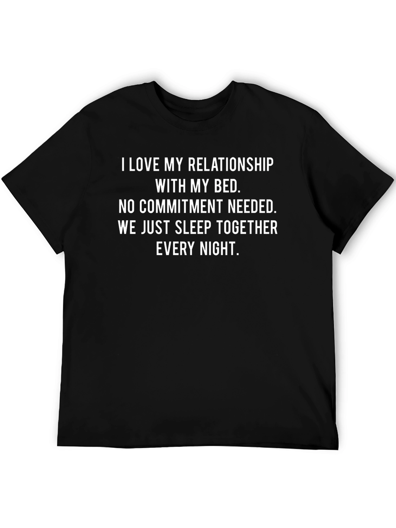 Funny Bed Relationship T-Shirt