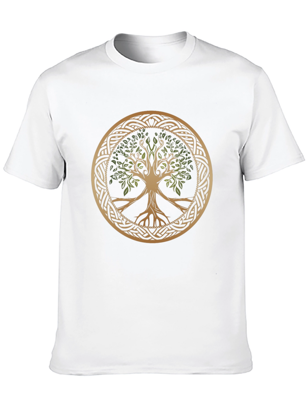 Tree of Life Graphic Tee - Celtic Knot Design