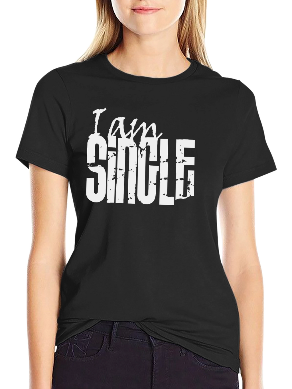 I Am Single Graphic T-Shirt - Bold Statement Tee