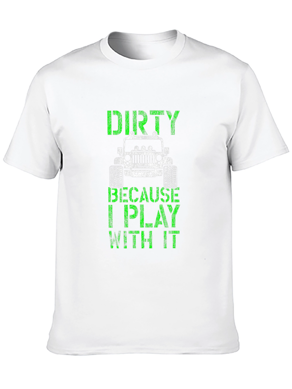 Dirty Jeep Graphic T-Shirt - Off-Roading Fun!