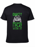 Dirty Jeep Graphic T-Shirt - Off-Roading Fun!