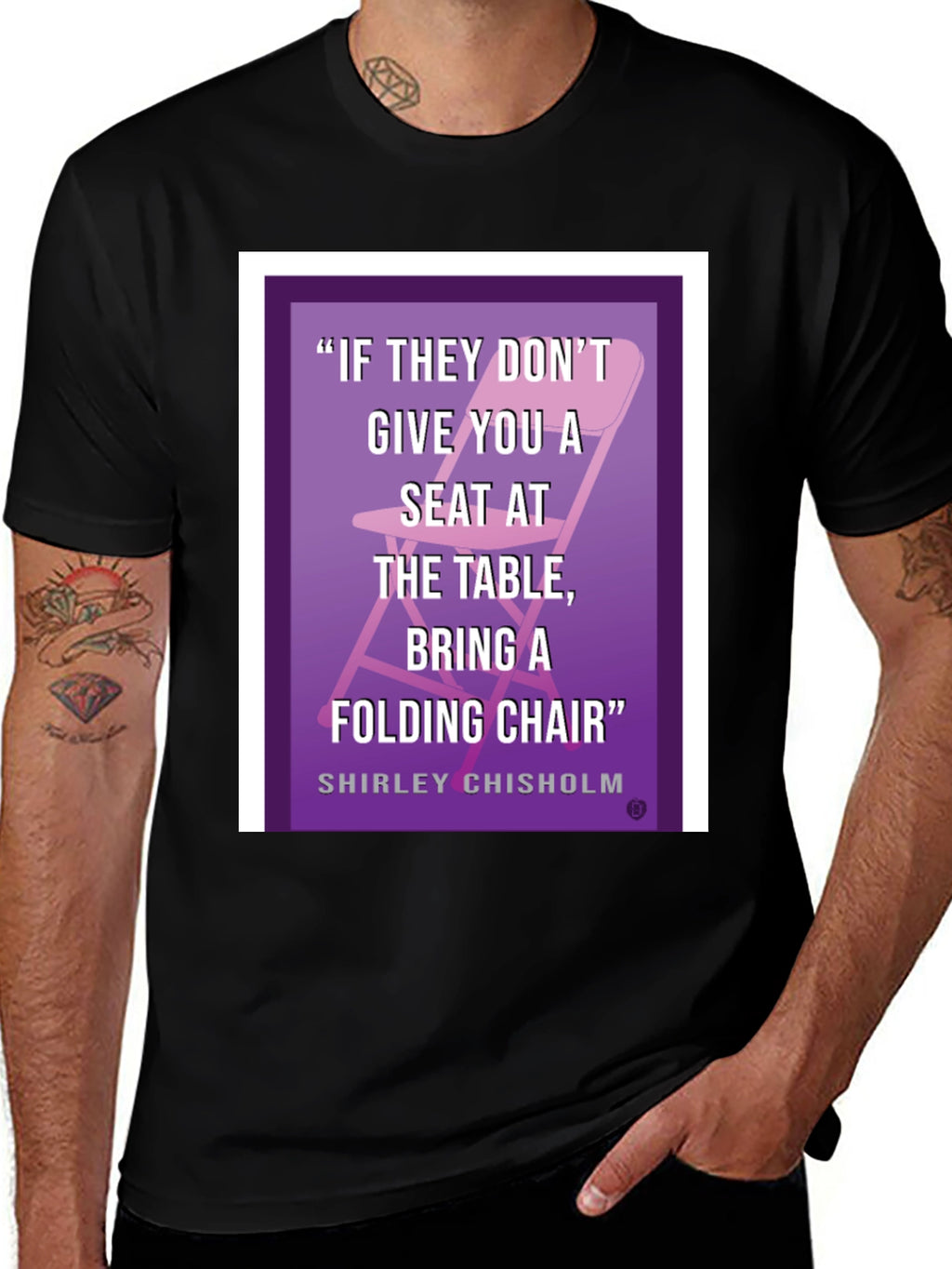 Empowering Shirley Chisholm T-Shirt