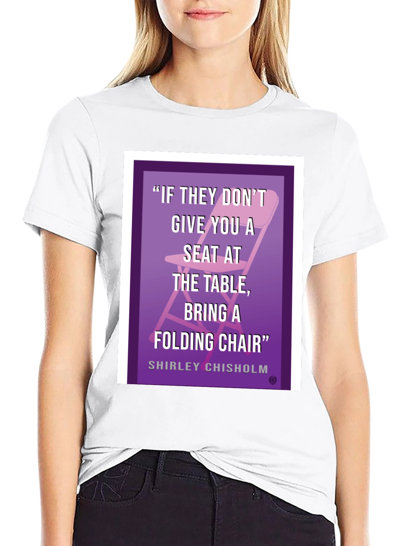 Empowering Shirley Chisholm T-Shirt
