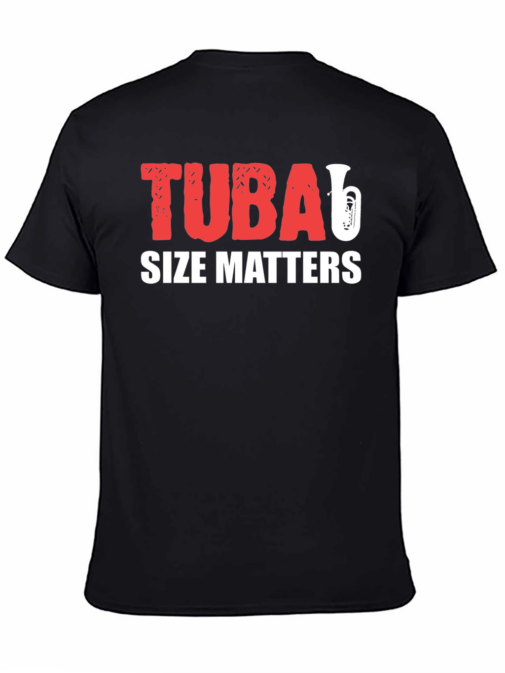 Tuba Size Matters Funny Music T-Shirt