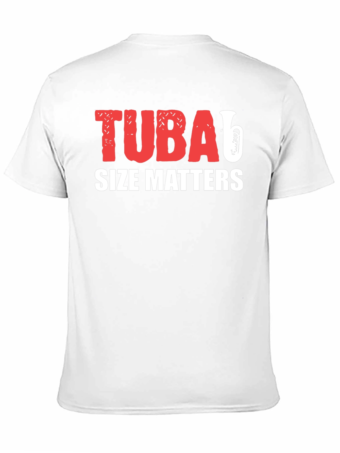 Tuba Size Matters Funny Music T-Shirt