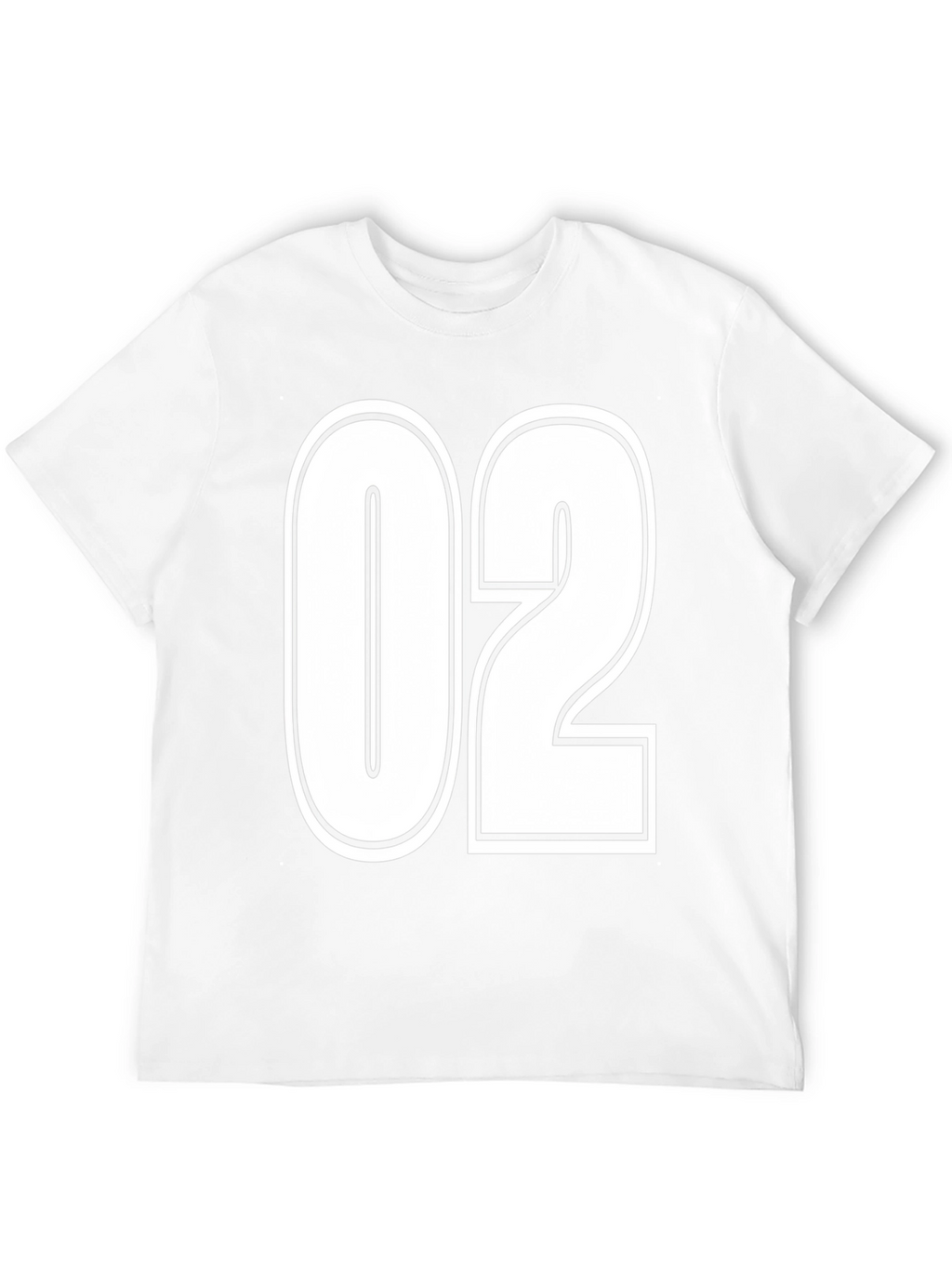 Mens Black Graphic T-Shirt with 02 Design