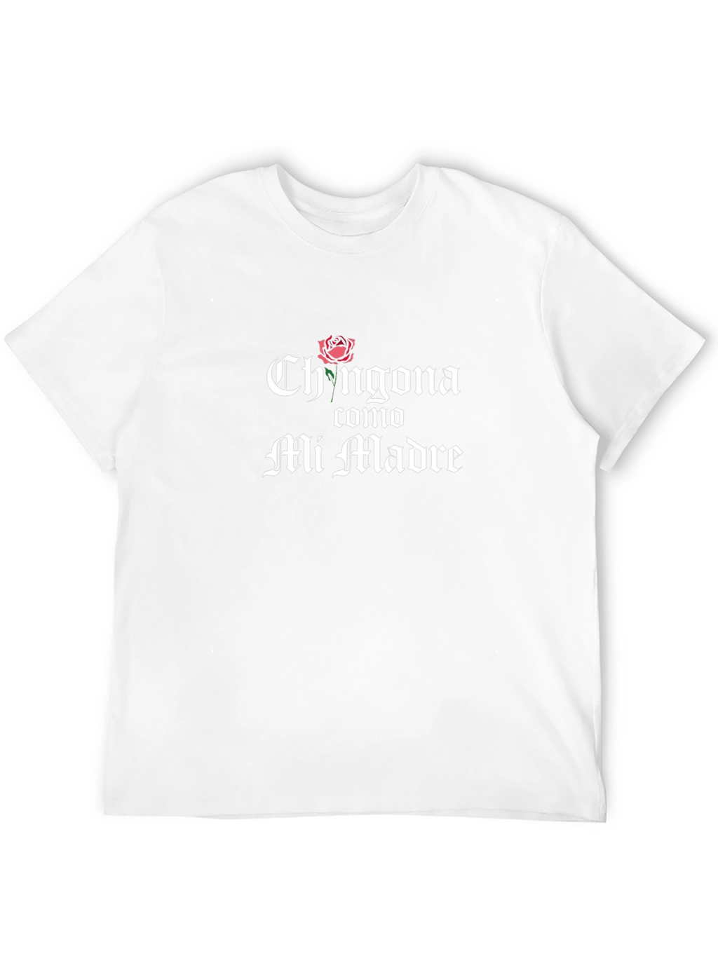 Chingona Como Mi Madre Graphic Tee - Black