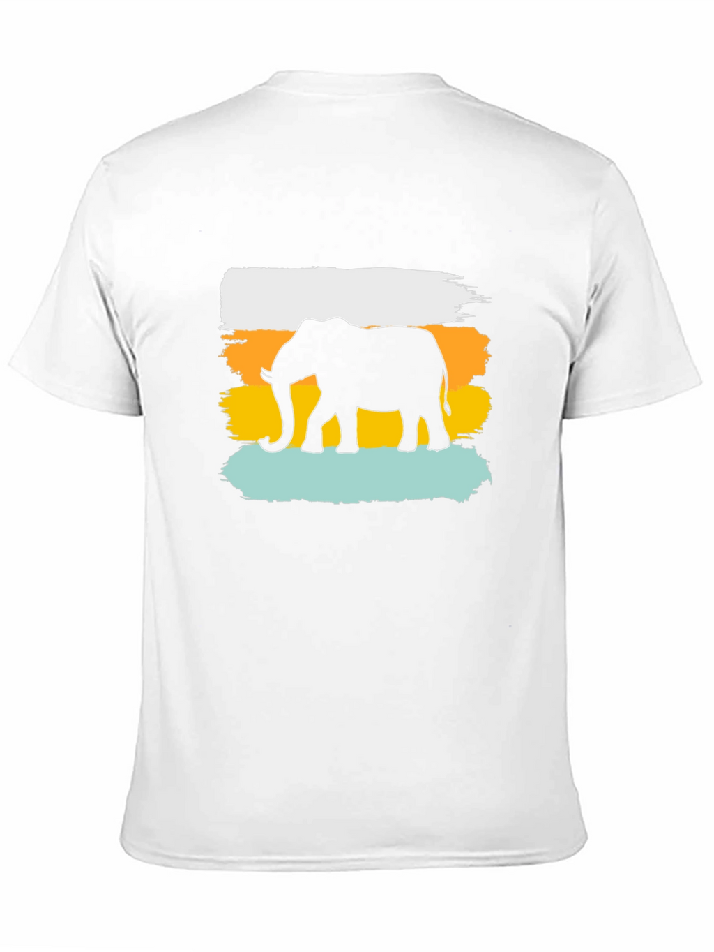 Elephant Silhouette Graphic Tee