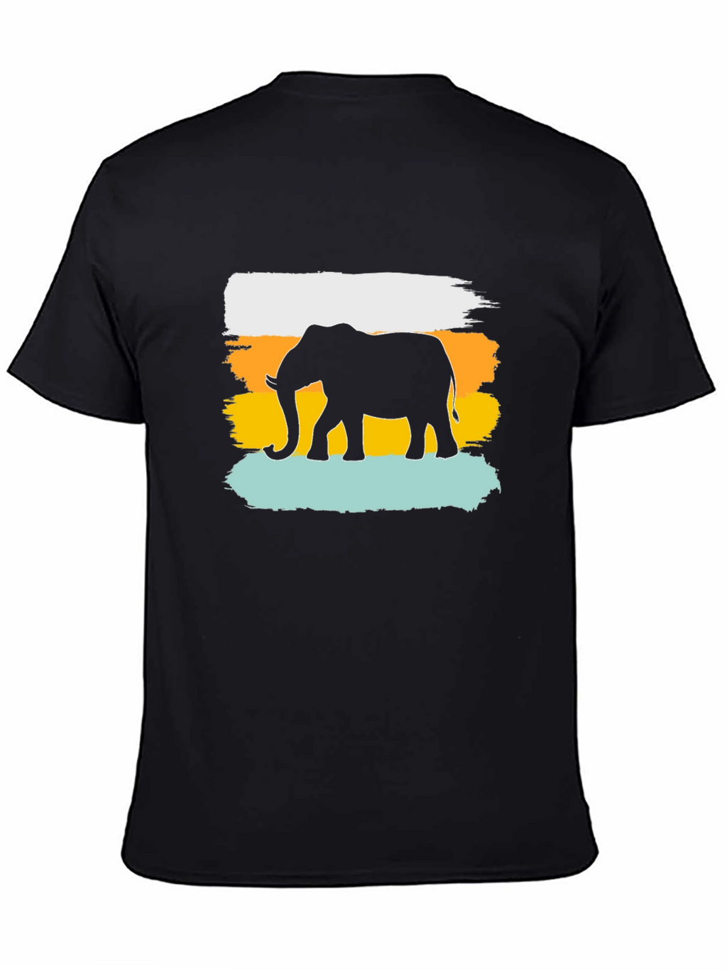 Elephant Silhouette Graphic Tee