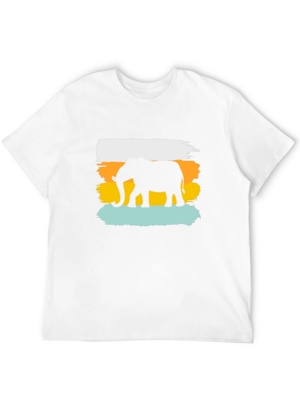 Elephant Silhouette Graphic Tee