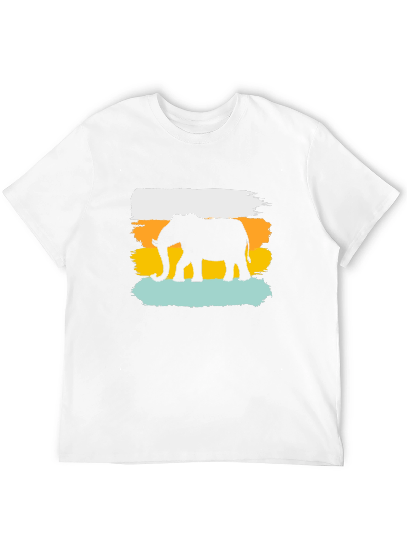 Elephant Silhouette Graphic Tee