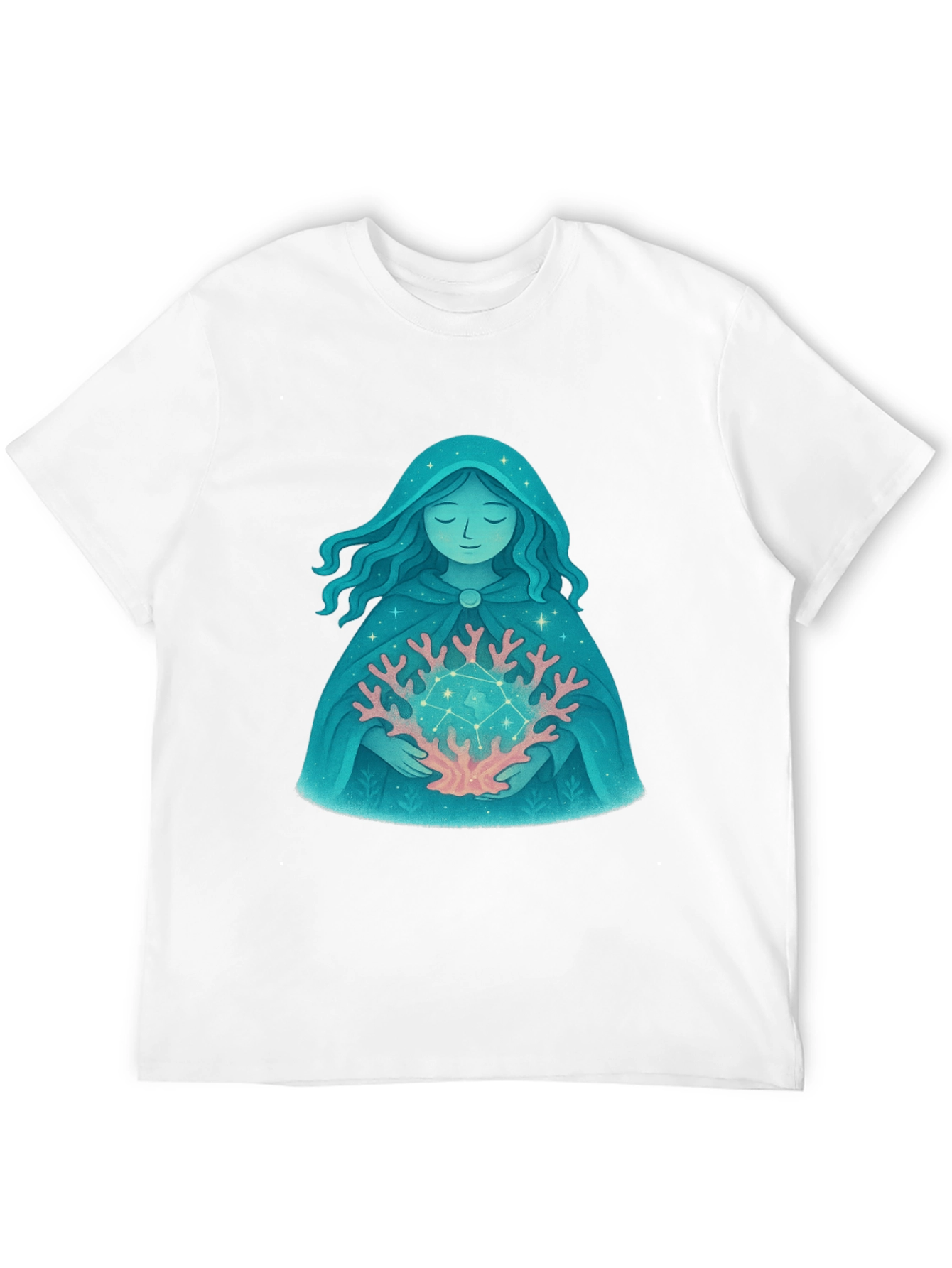 Celestial Sea Witch Graphic T-Shirt - Comfort Fit