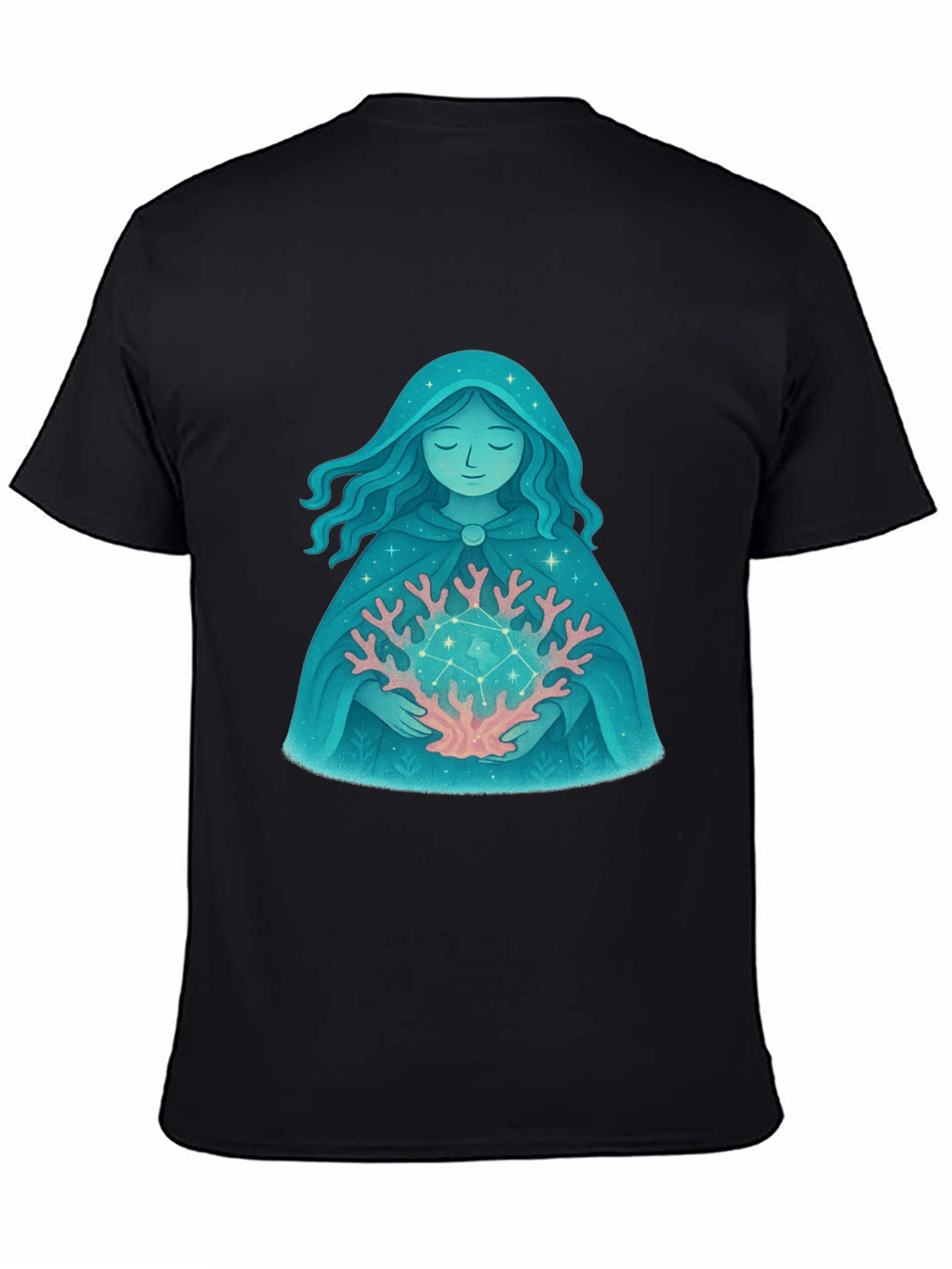 Celestial Sea Witch Graphic T-Shirt - Comfort Fit