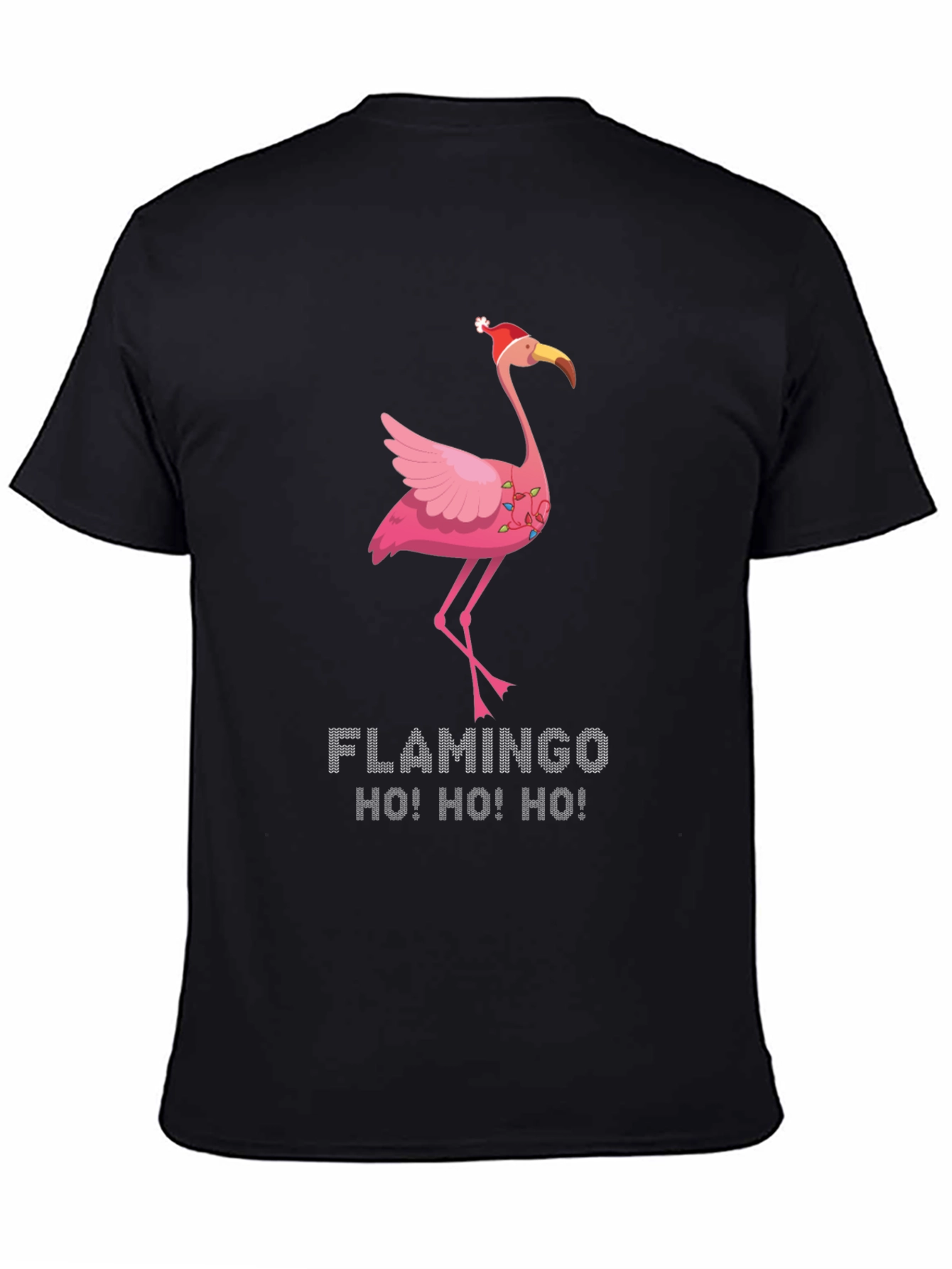 Festive Flamingo Christmas T-Shirt