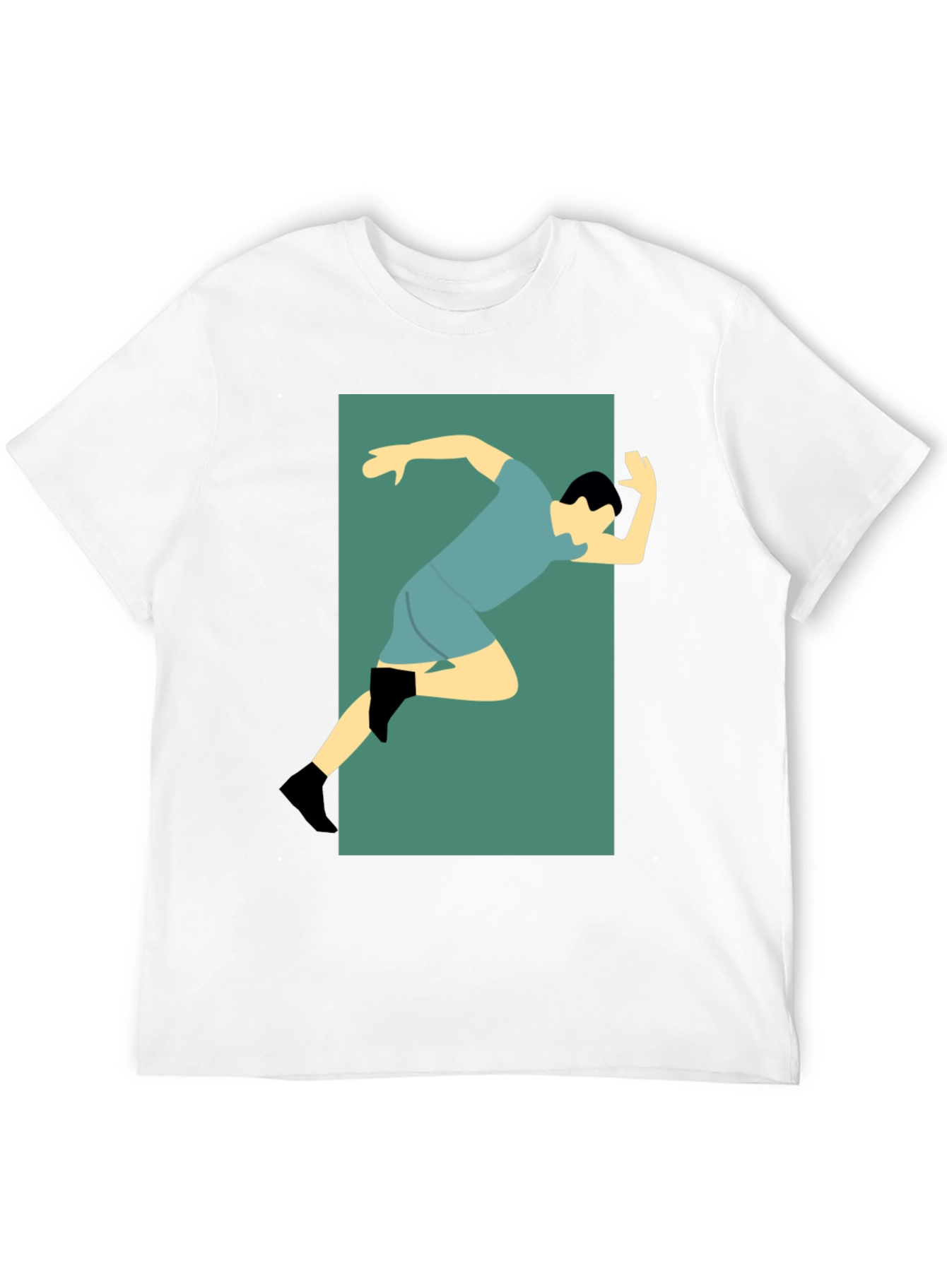 Runner Graphic Tee - Sporty Style