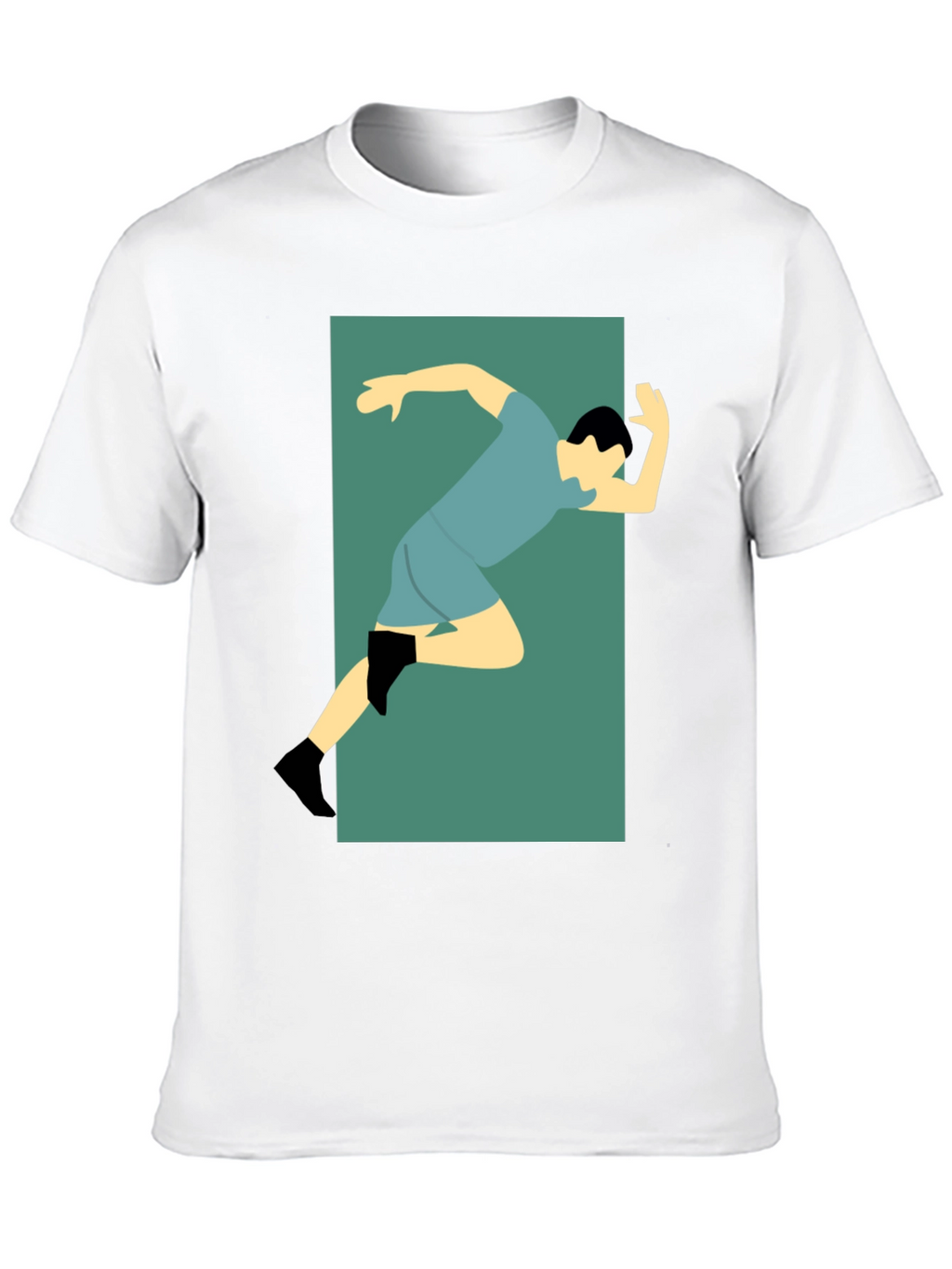 Runner Graphic Tee - Sporty Style
