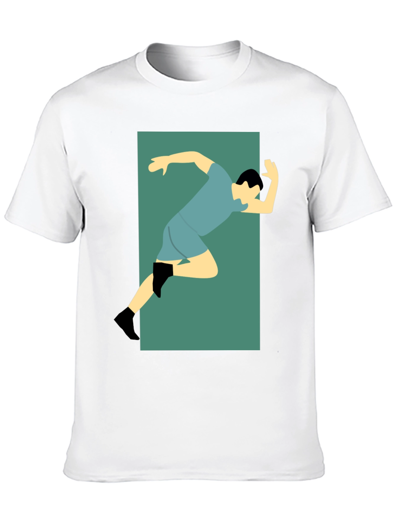 Runner Graphic Tee - Sporty Style