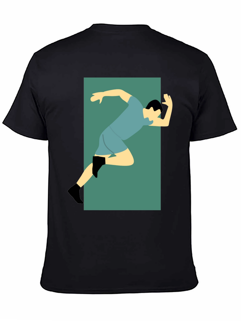 Runner Graphic Tee - Sporty Style