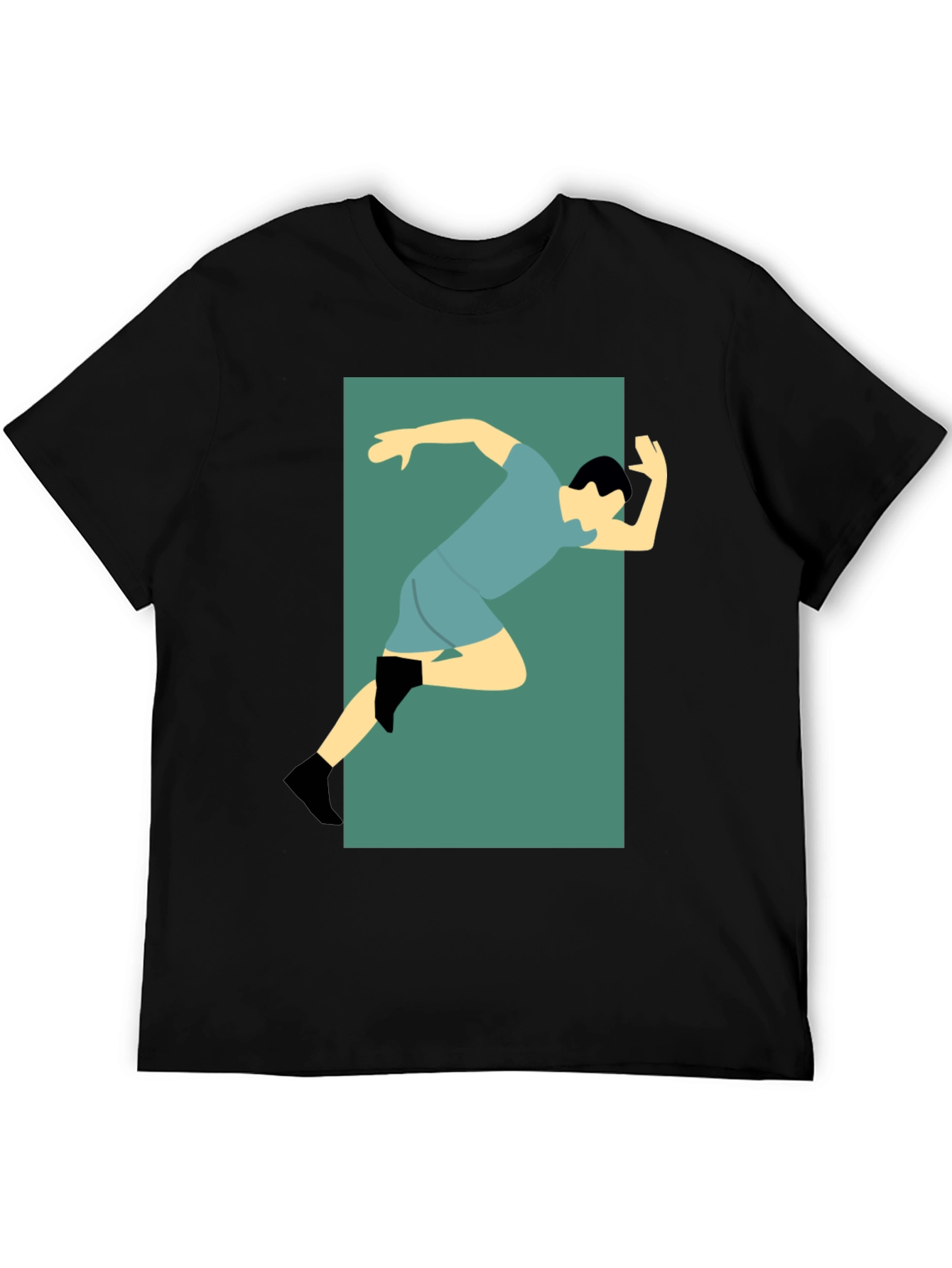 Runner Graphic Tee - Sporty Style