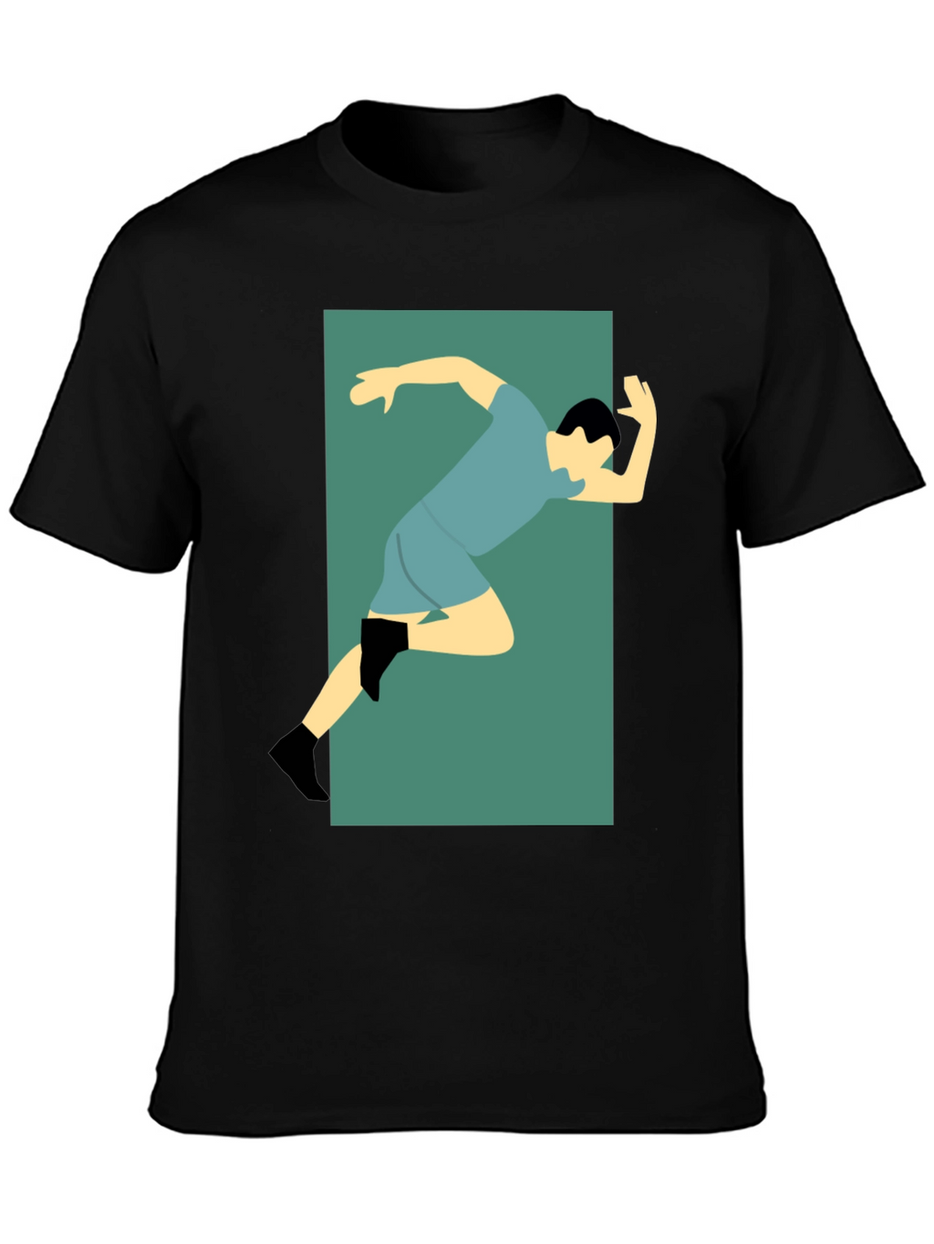 Runner Graphic Tee - Sporty Style
